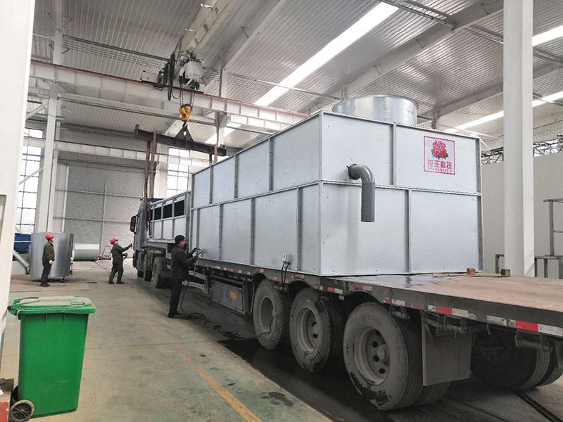 为什么蒸发式冷凝器上下有两组放空气管